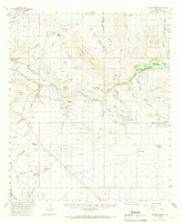 Download a high-resolution, GPS-compatible USGS topo map for Canador Peak, NM (1967 edition)