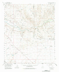 Download a high-resolution, GPS-compatible USGS topo map for Canador Peak, NM (1986 edition)