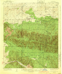 Download a high-resolution, GPS-compatible USGS topo map for Capitan Mountains, NM (1940 edition)