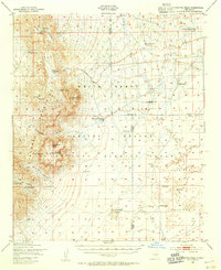 Download a high-resolution, GPS-compatible USGS topo map for Capitol Peak, NM (1955 edition)