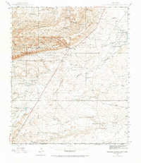 Download a high-resolution, GPS-compatible USGS topo map for Carlsbad Caverns East, NM (1969 edition)