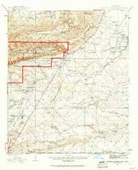 Download a high-resolution, GPS-compatible USGS topo map for Carlsbad Caverns East, NM (1961 edition)