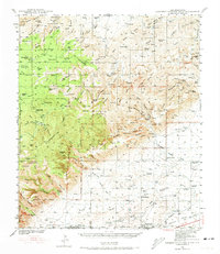 Download a high-resolution, GPS-compatible USGS topo map for Carlsbad Caverns West, NM (1973 edition)