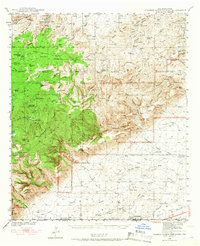 Download a high-resolution, GPS-compatible USGS topo map for Carlsbad Caverns West, NM (1966 edition)