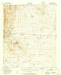 preview thumbnail of historical topo map of Socorro County, NM in 1948