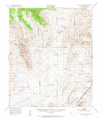 Download a high-resolution, GPS-compatible USGS topo map for Chihuahua Ranch, NM (1954 edition)