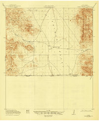 Download a high-resolution, GPS-compatible USGS topo map for Cienega Springs, NM (1946 edition)