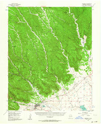 Download a high-resolution, GPS-compatible USGS topo map for Cimarron, NM (1964 edition)