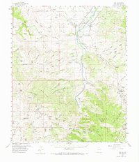 Download a high-resolution, GPS-compatible USGS topo map for Cliff, NM (1966 edition)