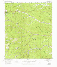 Download a high-resolution, GPS-compatible USGS topo map for Cloudcroft, NM (1967 edition)