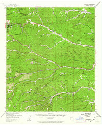 Download a high-resolution, GPS-compatible USGS topo map for Cloudcroft, NM (1962 edition)