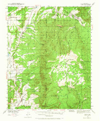 Download a high-resolution, GPS-compatible USGS topo map for Cuba, NM (1965 edition)