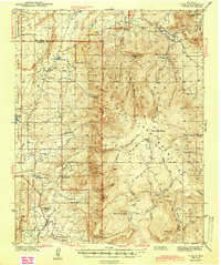 Download a high-resolution, GPS-compatible USGS topo map for Cuba, NM (1943 edition)