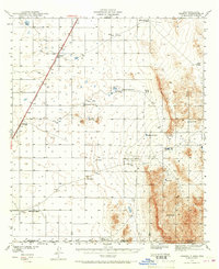 Download a high-resolution, GPS-compatible USGS topo map for Desert, NM (1967 edition)