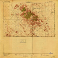 Download a high-resolution, GPS-compatible USGS topo map for Dog Mountains, NM (1918 edition)