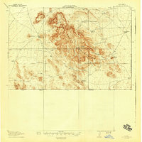 Download a high-resolution, GPS-compatible USGS topo map for Dog Mountains, NM (1943 edition)