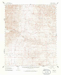 Download a high-resolution, GPS-compatible USGS topo map for Dunken, NM (1986 edition)