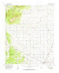 1956 Map of Edgewood, NM, 1963 Print