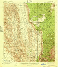 Download a high-resolution, GPS-compatible USGS topo map for El Paso Gap, NM (1940 edition)