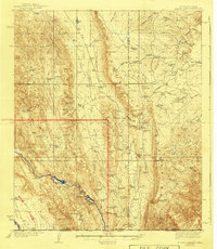 Download a high-resolution, GPS-compatible USGS topo map for El Paso Gap, NM (1940 edition)