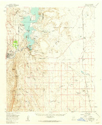 preview thumbnail of historical topo map of Sierra County, NM in 1959