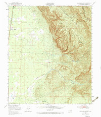 Download a high-resolution, GPS-compatible USGS topo map for Escondido Canyon, NM (1967 edition)