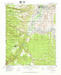 1953 Map of Espanola, 1966 Print