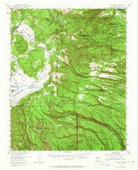 Download a high-resolution, GPS-compatible USGS topo map for Frijoles, NM (1965 edition)