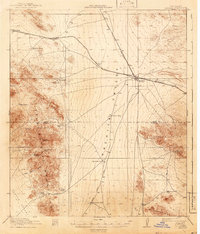 Download a high-resolution, GPS-compatible USGS topo map for Hachita, NM (1942 edition)