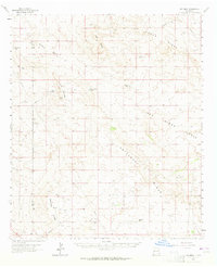 Download a high-resolution, GPS-compatible USGS topo map for Hat Mesa, NM (1965 edition)