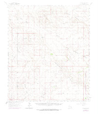 Download a high-resolution, GPS-compatible USGS topo map for Hat Mesa, NM (1974 edition)