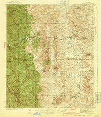 Download a high-resolution, GPS-compatible USGS topo map for Hillsboro, NM (1940 edition)