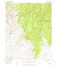 Download a high-resolution, GPS-compatible USGS topo map for Jemez, NM (1962 edition)