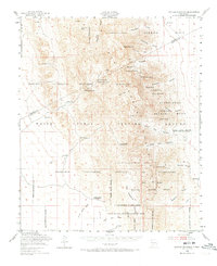 Download a high-resolution, GPS-compatible USGS topo map for Kaylor Mountain, NM (1973 edition)