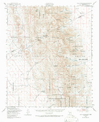 Download a high-resolution, GPS-compatible USGS topo map for Kaylor Mountain, NM (1987 edition)