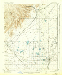 Download a high-resolution, GPS-compatible USGS topo map for Koehler, NM (1937 edition)