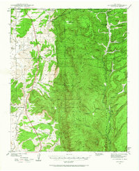 Download a high-resolution, GPS-compatible USGS topo map for La Ventana, NM (1966 edition)