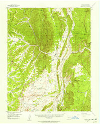 Download a high-resolution, GPS-compatible USGS topo map for Llaves, NM (1957 edition)