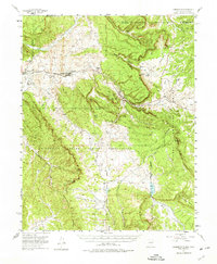 Download a high-resolution, GPS-compatible USGS topo map for Lumberton, NM (1974 edition)