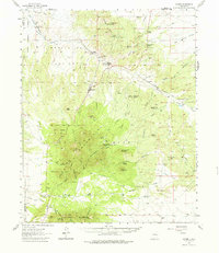 Download a high-resolution, GPS-compatible USGS topo map for Madrid, NM (1980 edition)