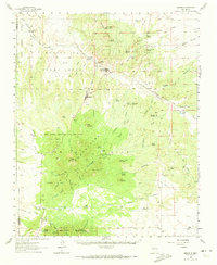 Download a high-resolution, GPS-compatible USGS topo map for Madrid, NM (1973 edition)