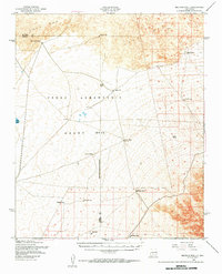 Download a high-resolution, GPS-compatible USGS topo map for Malpais Well, NM (1954 edition)