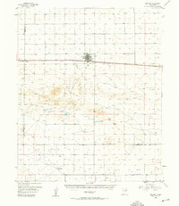1957 Map of Melrose, 1958 Print