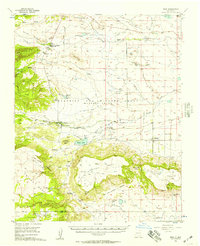 preview thumbnail of historical topo map of Colfax County, NM in 1956