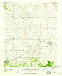 Download a high-resolution, GPS-compatible USGS topo map for Mountainair, NM (1958 edition)