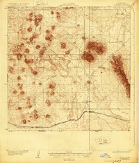 preview thumbnail of historical topo map of Doña Ana County, NM in 1918