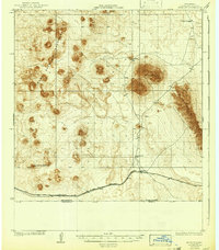preview thumbnail of historical topo map of Doña Ana County, NM in 1929