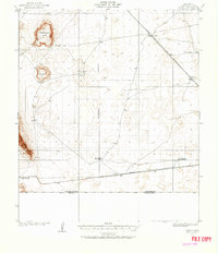 preview thumbnail of historical topo map of Doña Ana County, NM in 1917