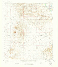 Download a high-resolution, GPS-compatible USGS topo map for Nutt, NM (1974 edition)