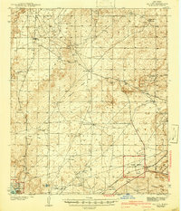 Download a high-resolution, GPS-compatible USGS topo map for Oil City, NM (1943 edition)